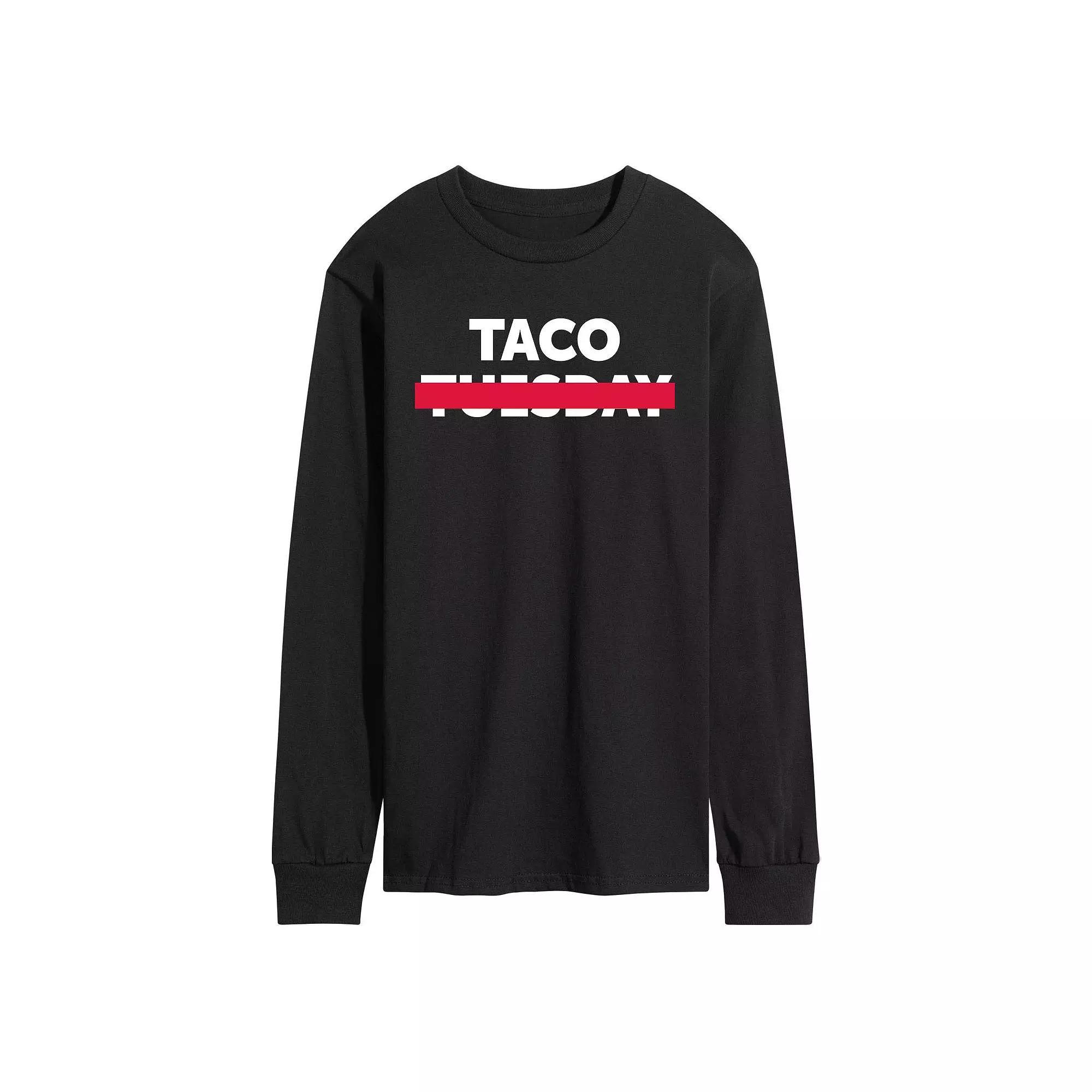 Men's Nope Long Sleeve Tee, Size: Small, Black Product Image