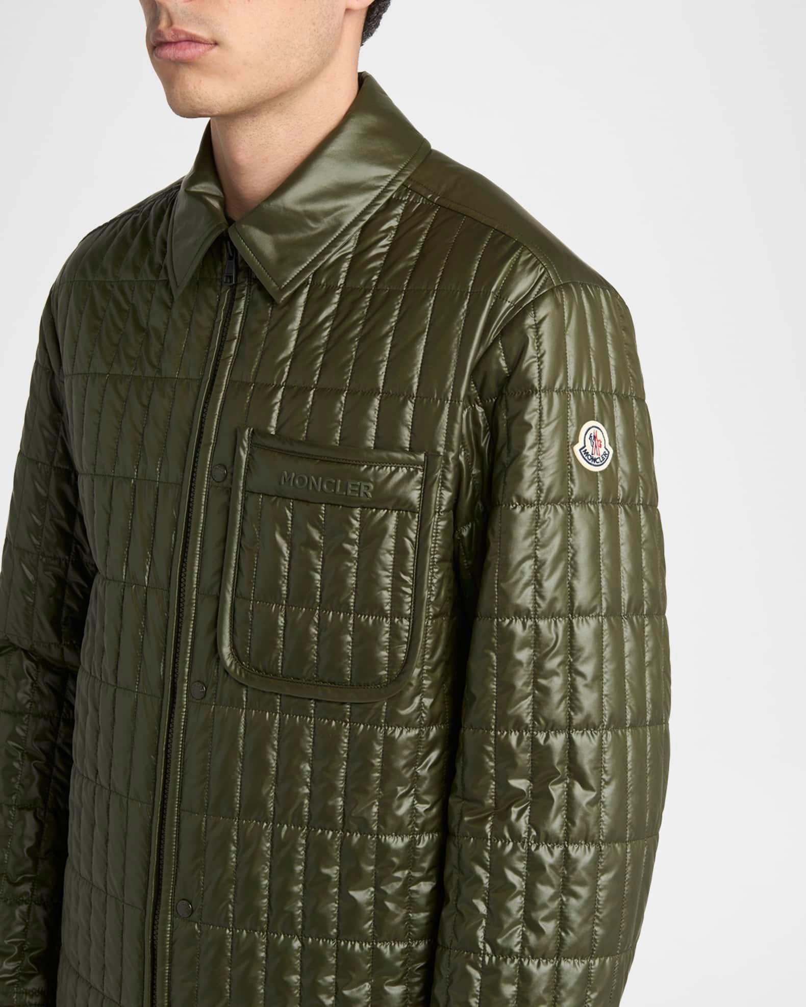 Men's Poiliot Quilted Down Shirt Jacket Product Image