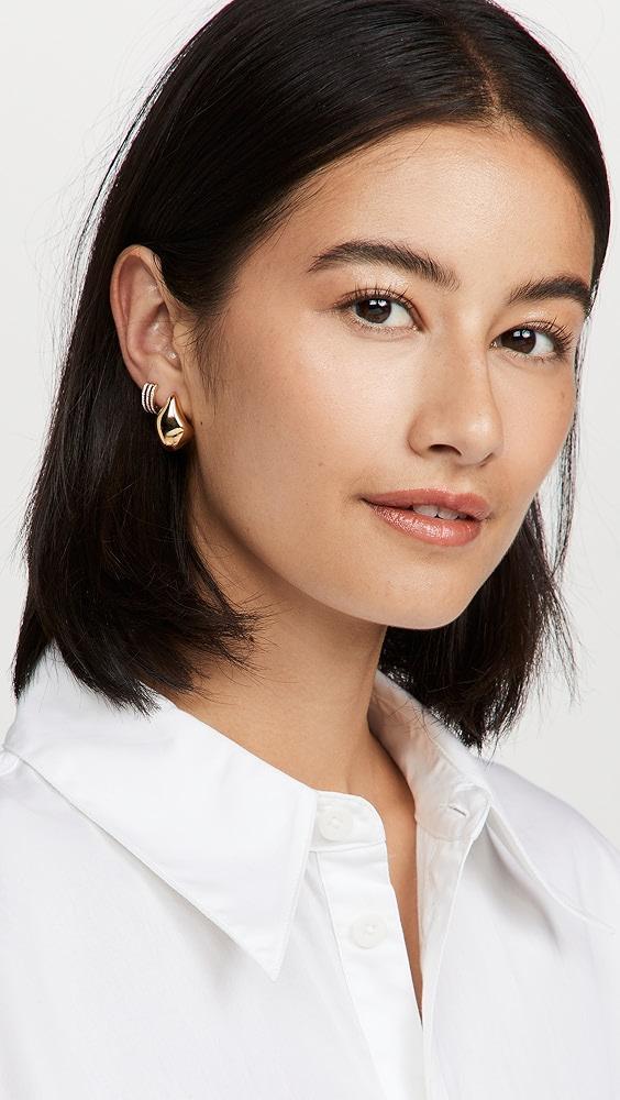 SHASHI Gold Odyssey Earrings | Shopbop Product Image