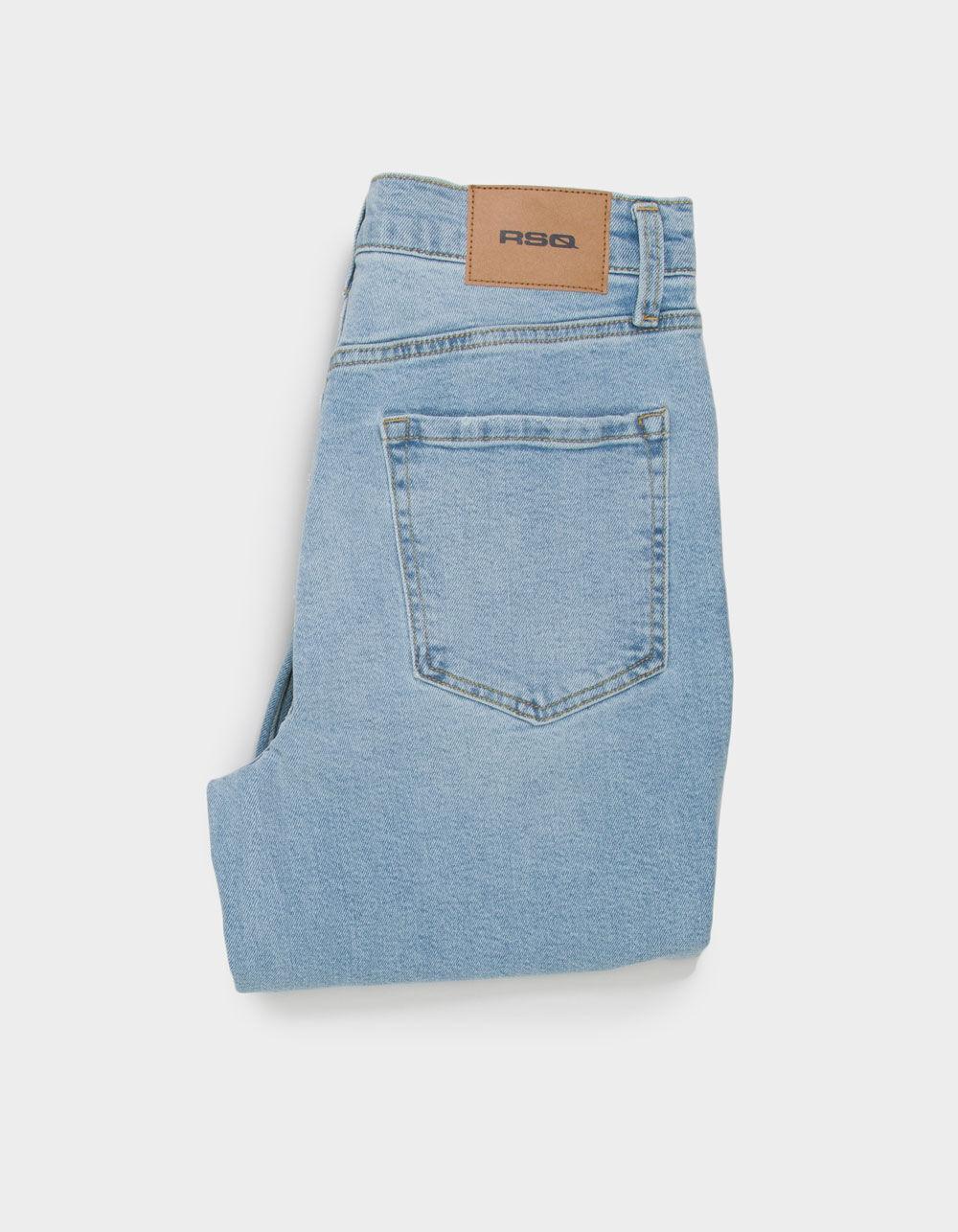 RSQ Mens Loose Jeans - LIGHT WASH Product Image