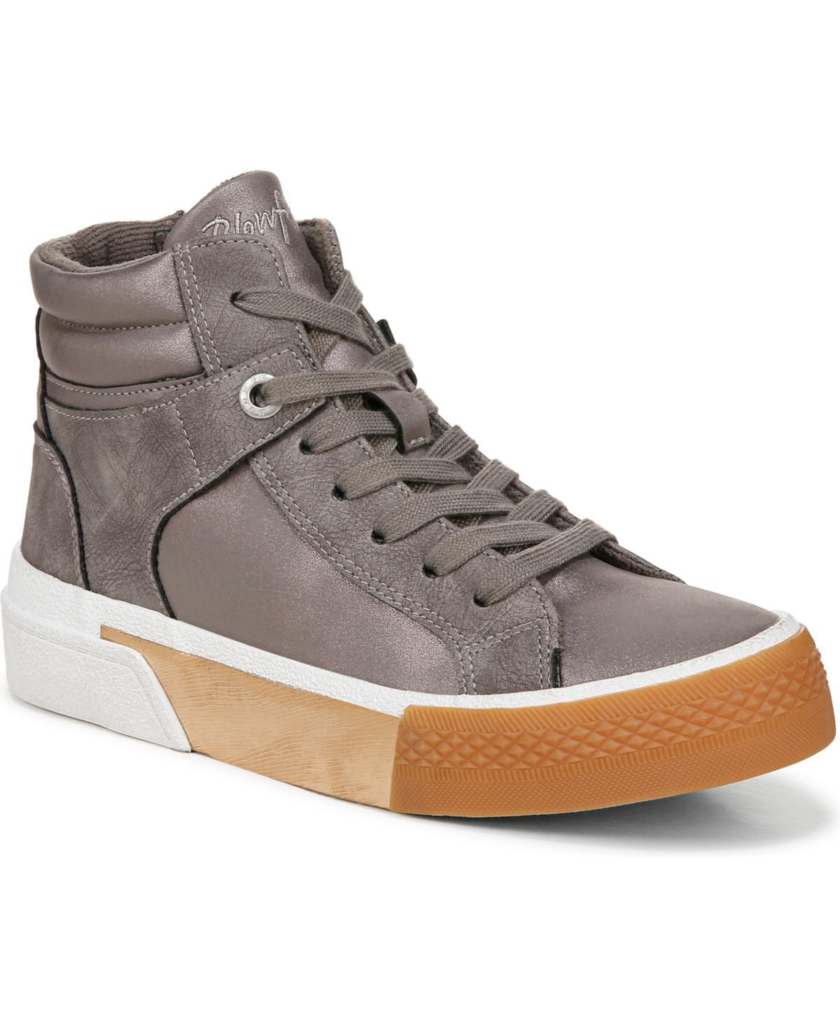 Blowfish Malibu Waverly Women's High Top Sneakers, Size: 9, White Silver Product Image