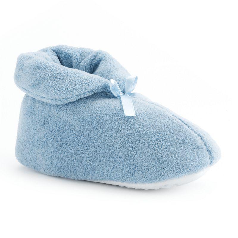 MUK LUKS Women's Bootie Slippers, Size: Small, Black Product Image
