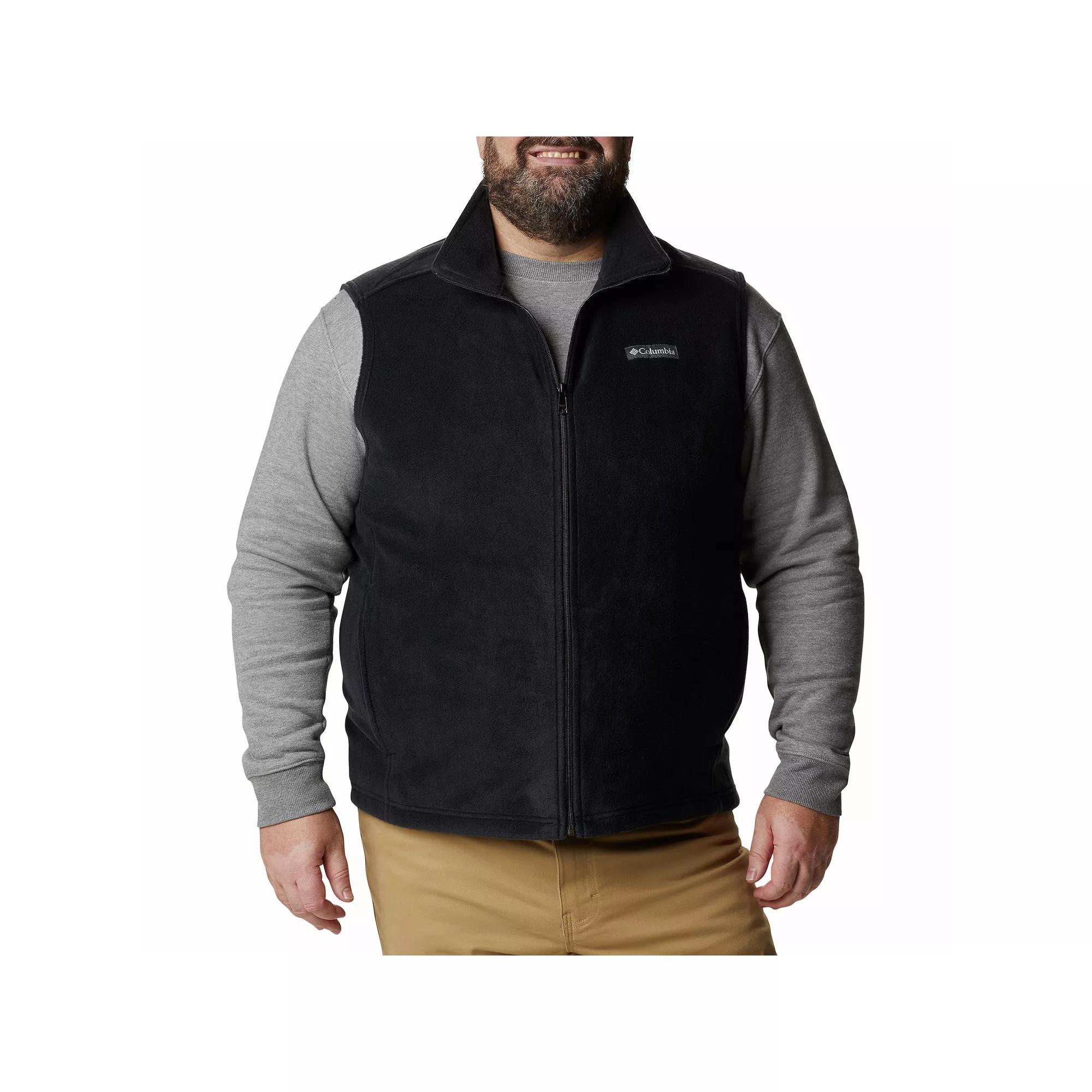 Big & Tall Columbia Steens Mountain™ Vest, Men's, Size: XXL Tall, Grey Heather Product Image
