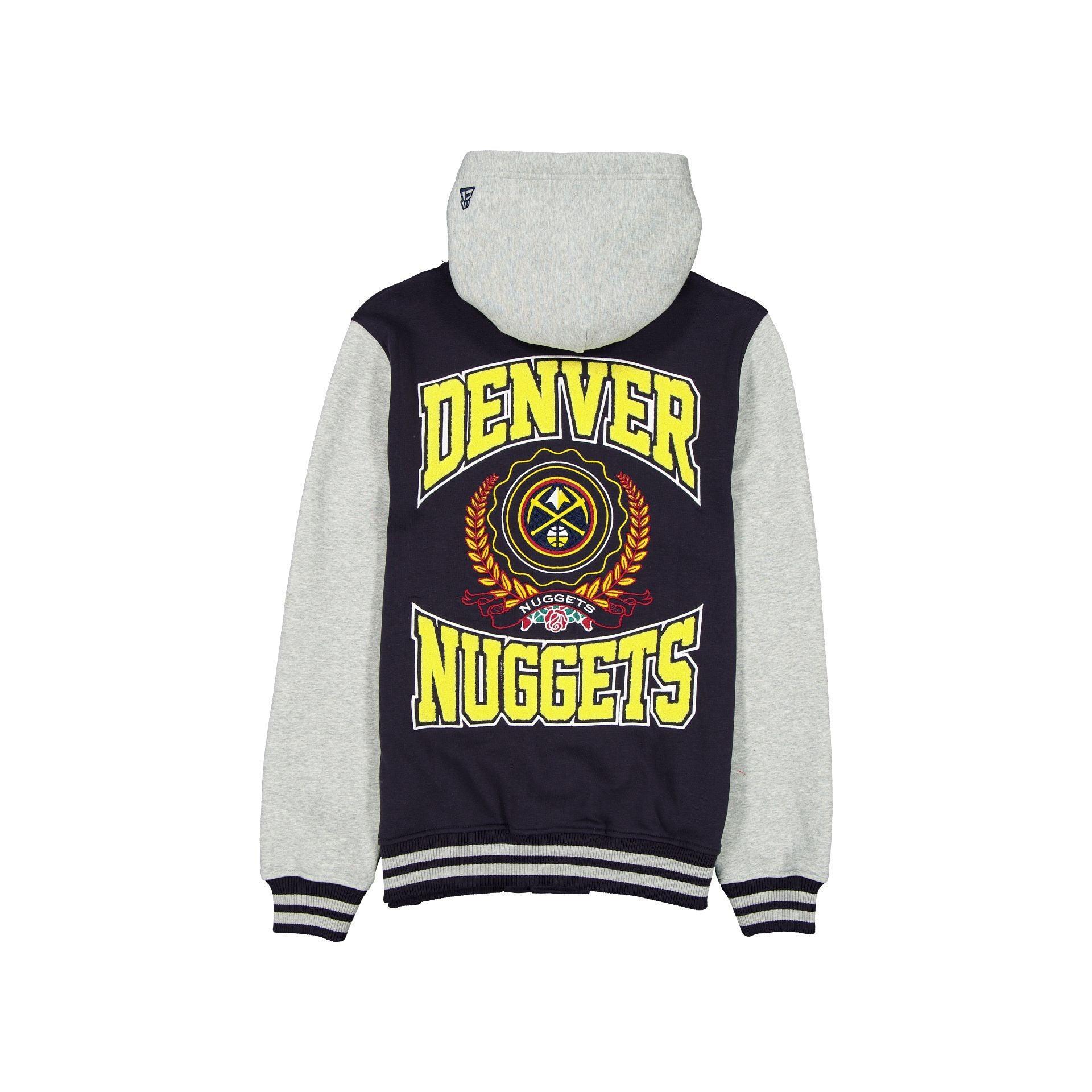 Denver Nuggets Throwback Prep Jacket Male Product Image