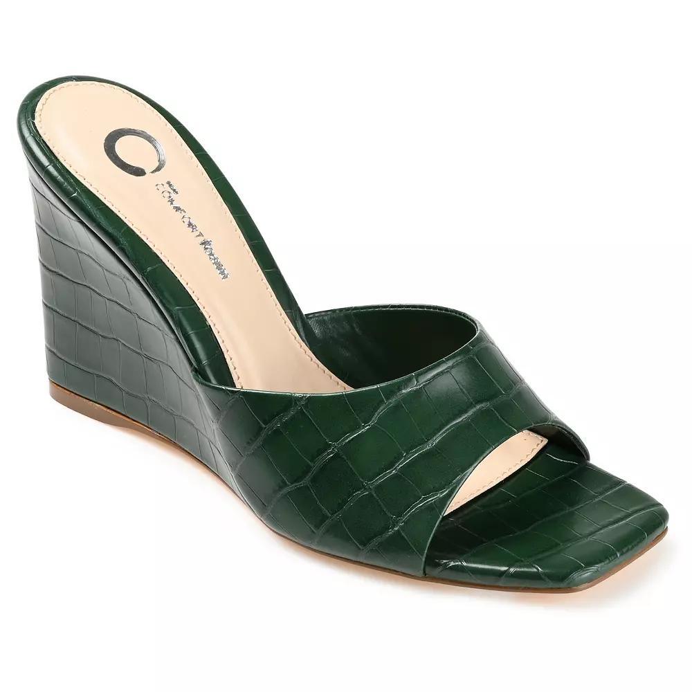 Journee Vivvy Tru Comfort Foam Womens Wedge Sandals Product Image