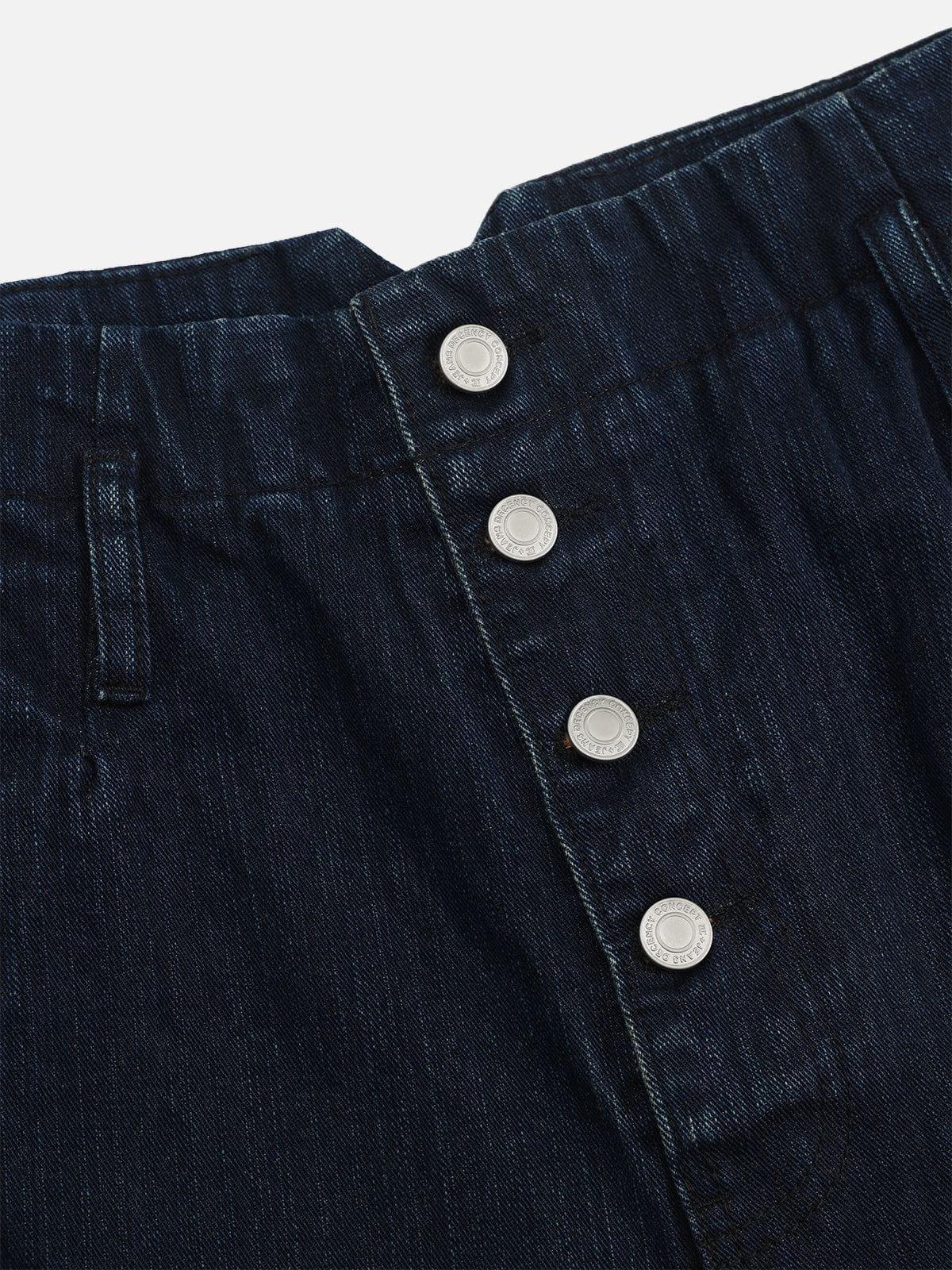 Aelfric Eden Button Super Baggy Barrel Jeans Product Image