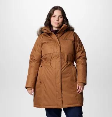 Columbia Women's Apres Arson II Winter Long Down Jacket - Plus Size- Product Image