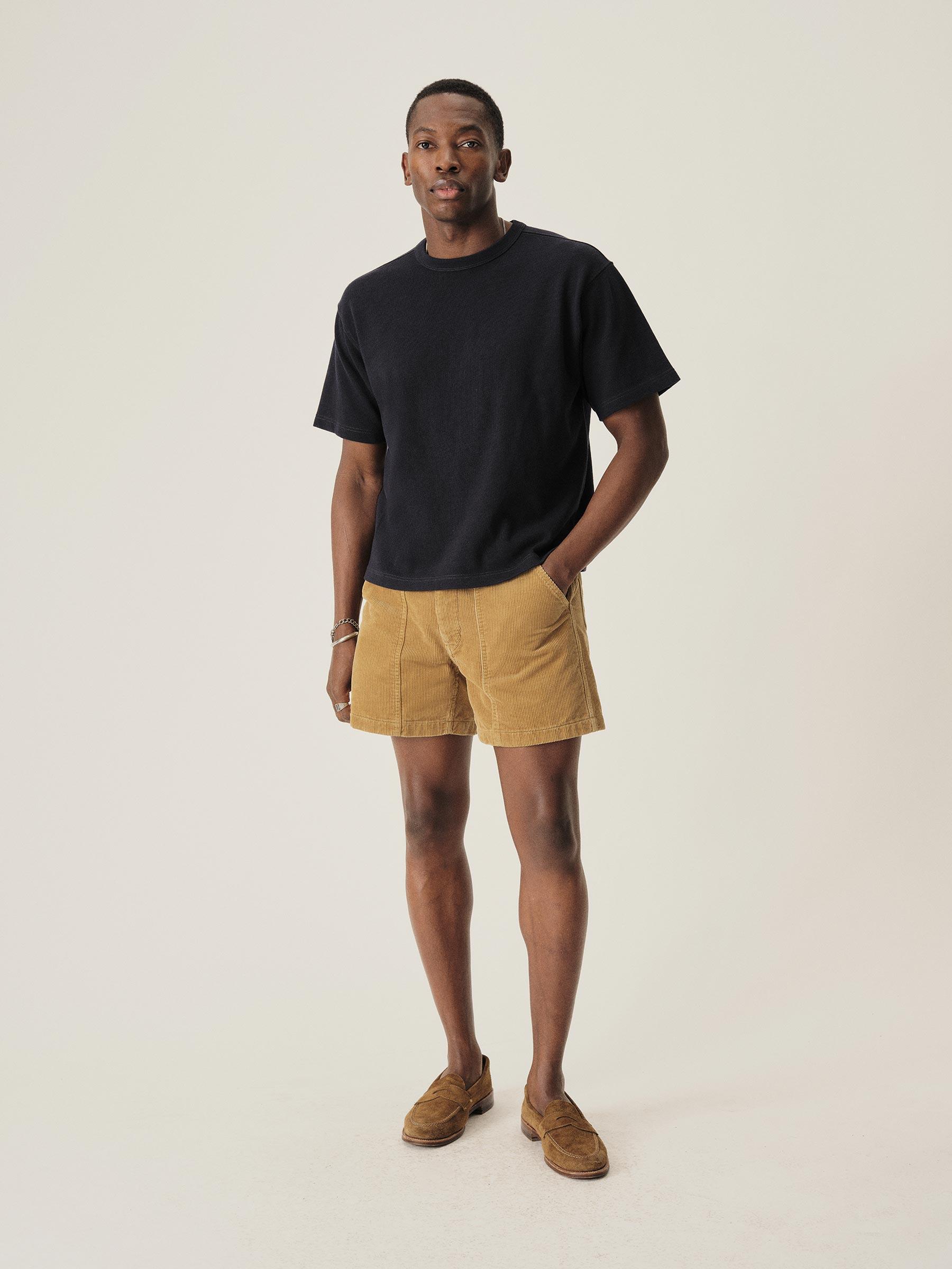 BOSS - Cotton-piqué T-shirt with jacquard-woven back collar - Black Product Image