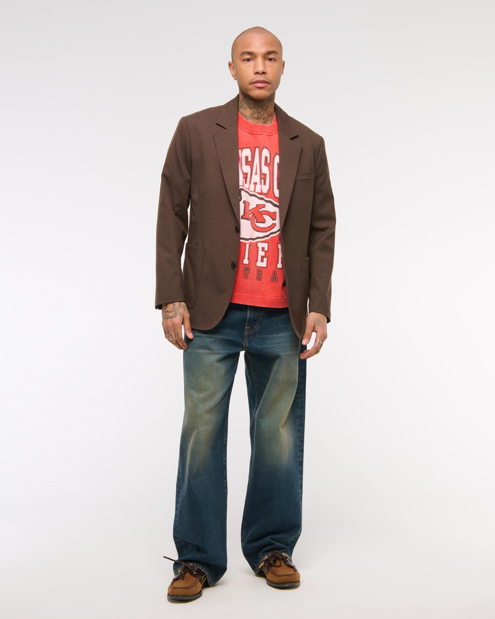 Cropped Kansas City Chiefs Graphic Tee Product Image