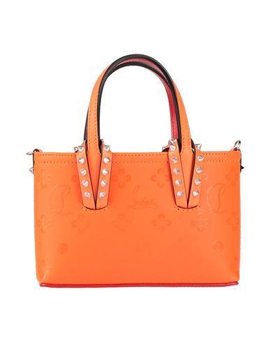 CHRISTIAN LOUBOUTIN Woman Handbag Orange Size - Soft Leather Product Image