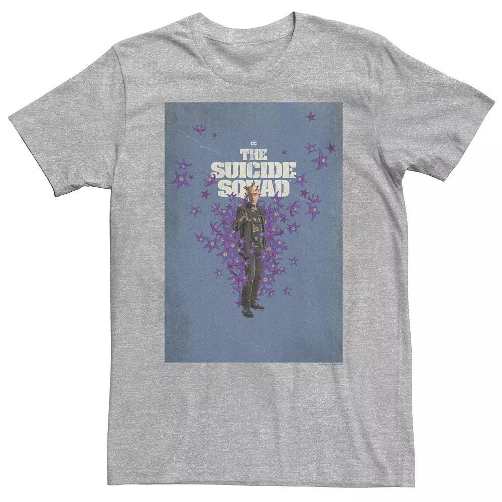 Big & Tall DC Comics The Suicide Squad Thinker Poster Tee, Men's, Size: 3XL, Athletic Grey Product Image
