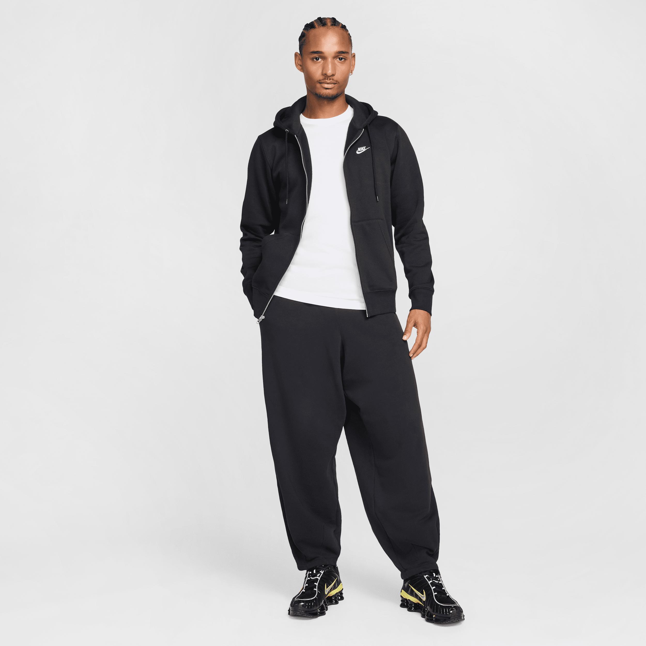 Nike Men's Club Full-Zip Fleece Hoodie Product Image