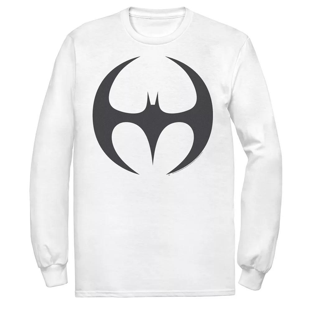 Men's DC Comics Batman Gadgets Classic Logo Ringer Tee, Size: XXL, Athletic Grey Product Image