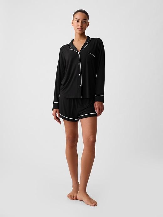 Modal Pajama Shirt Product Image