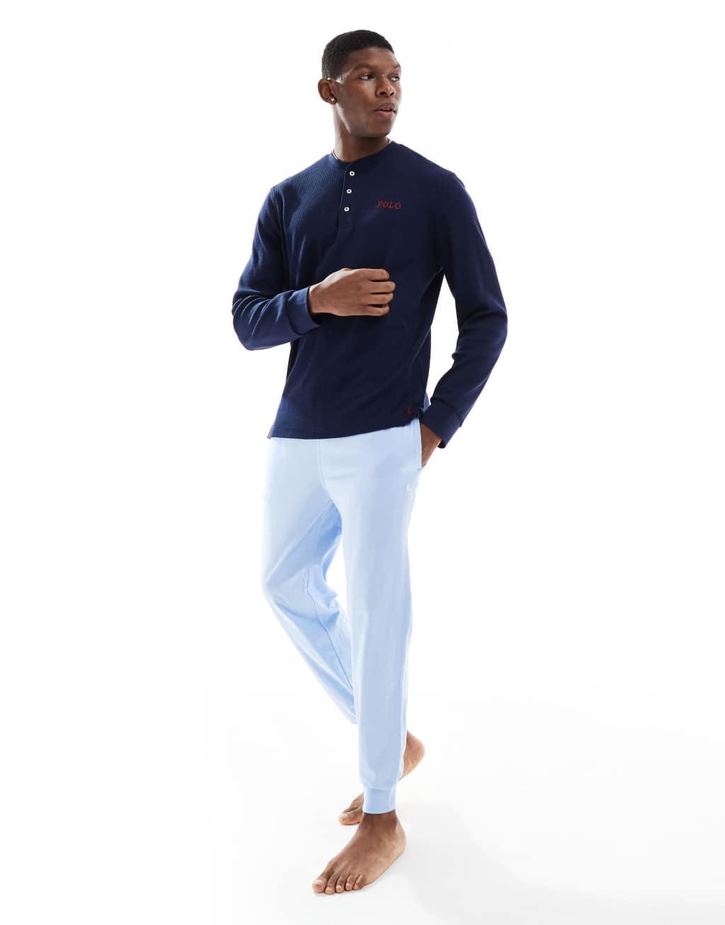 Polo Ralph Lauren lounge T-shirt in navy Product Image