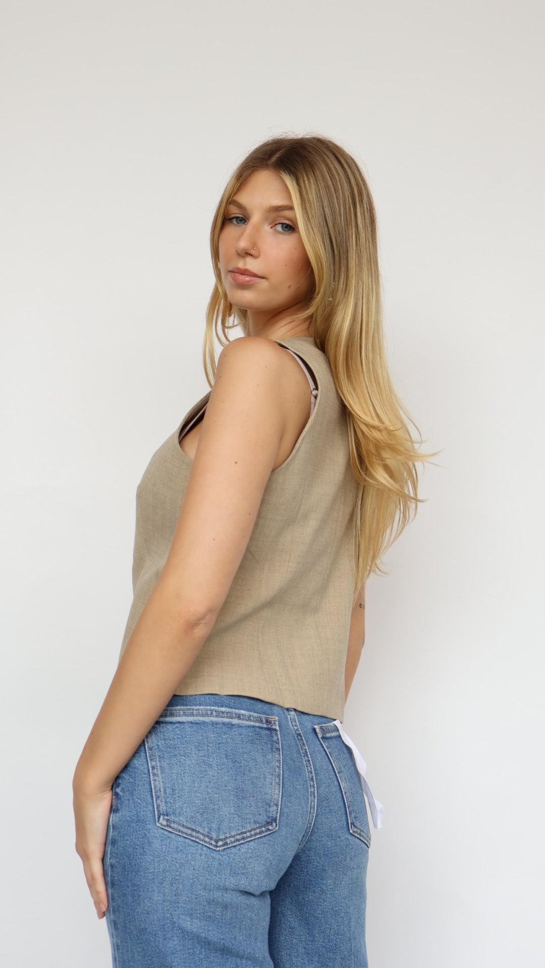 Andrea Waistcoat Vest Product Image