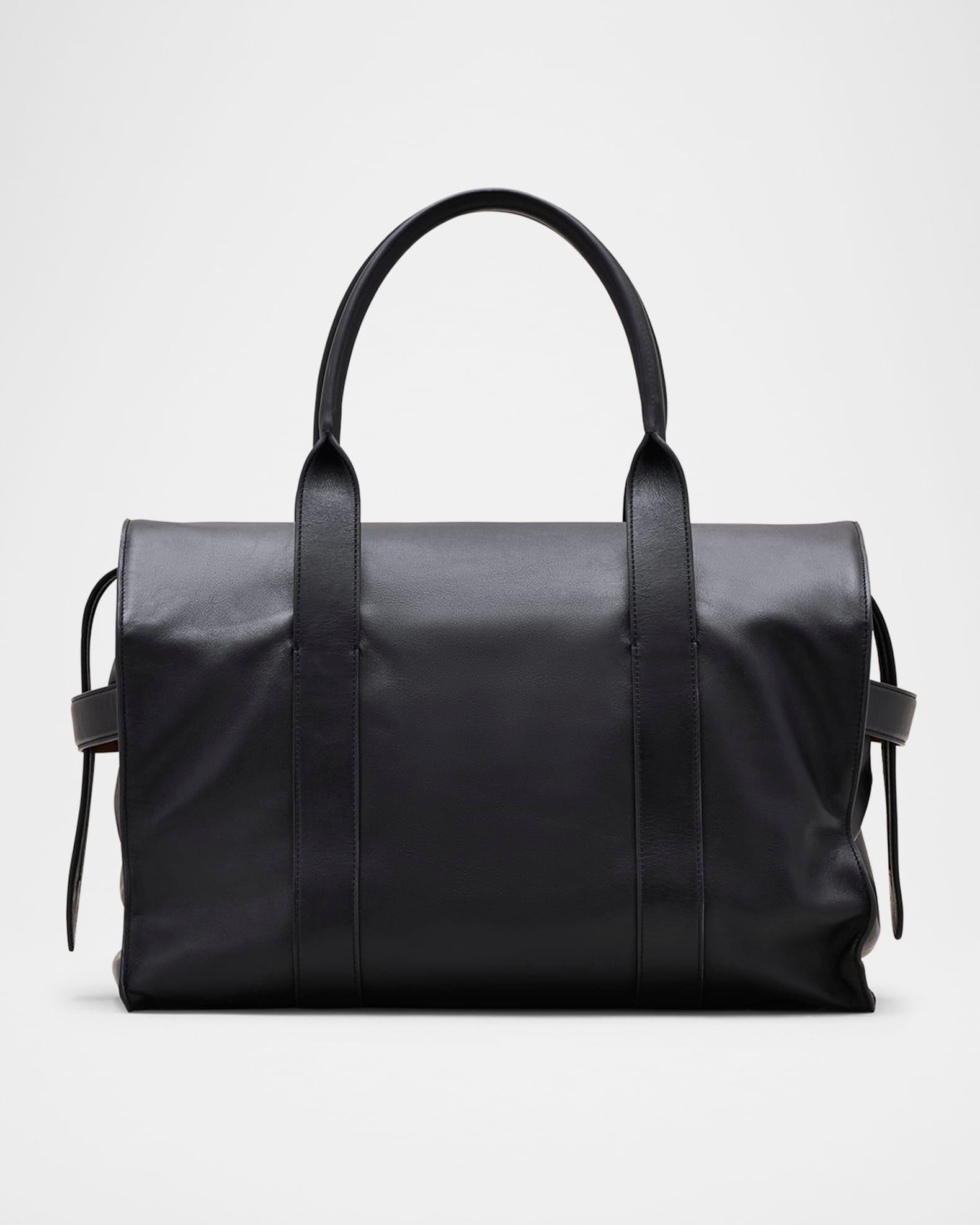 The Dakota Belted Leather Tote Bag Product Image