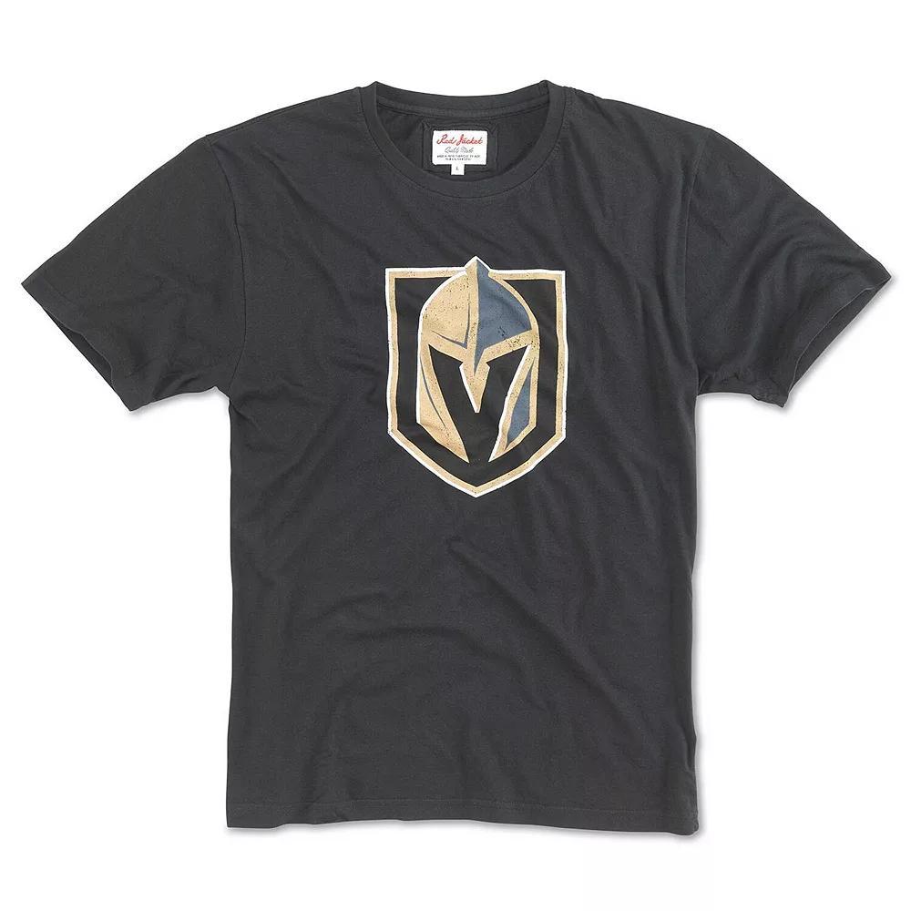Men's American Needle Black Vegas Golden Knights Brass Tacks T-Shirt, Size: Small, Lvk Black Product Image