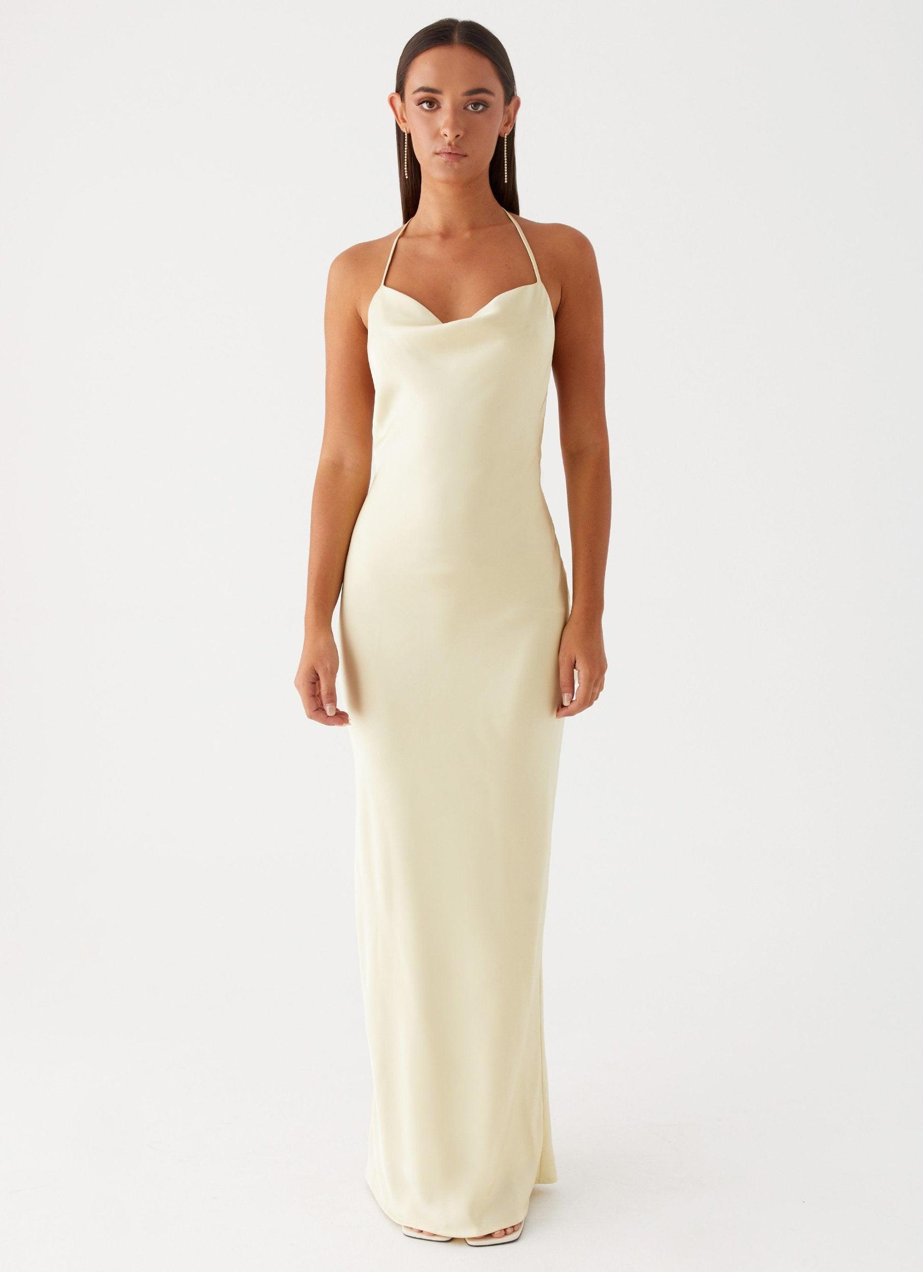 Dose Of Sunshine Maxi Dress - Lemon Product Image