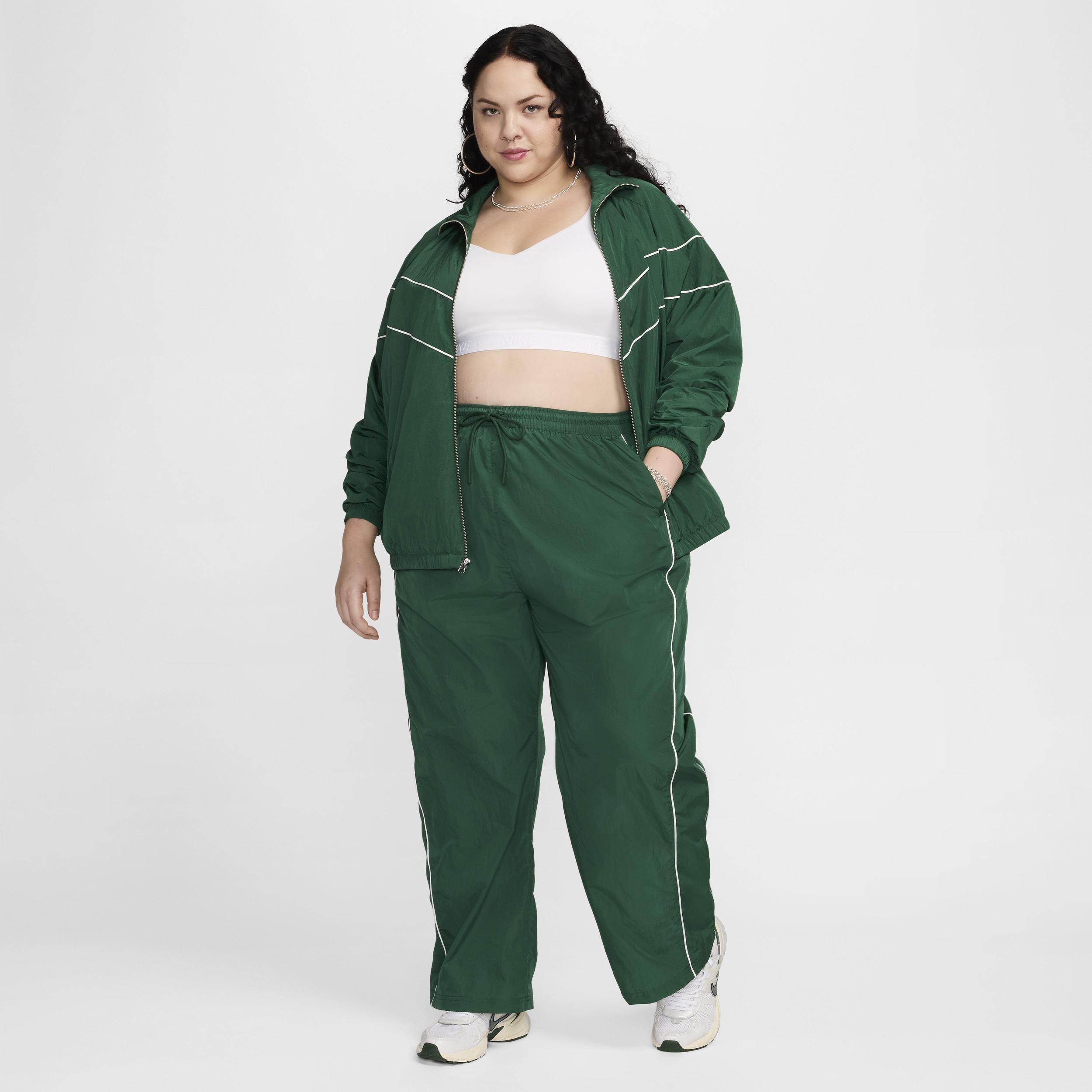 Nike Women's Windrunner High-Waisted Woven Open-Hem Pants (Plus Size) Product Image