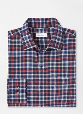 Mens Gander Cotton Plaid Sport Shirt Product Image