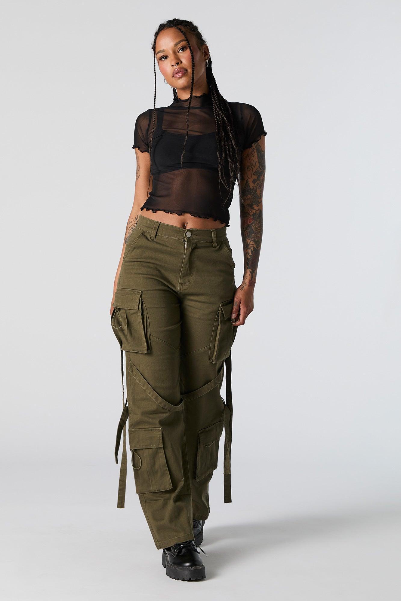 Straight Leg Utility Cargo Pant Female Product Image