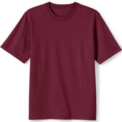 Men's Lands' End Super-T Short Sleeve T-Shirt, Size: Small, Deep Woodland Green Product Image