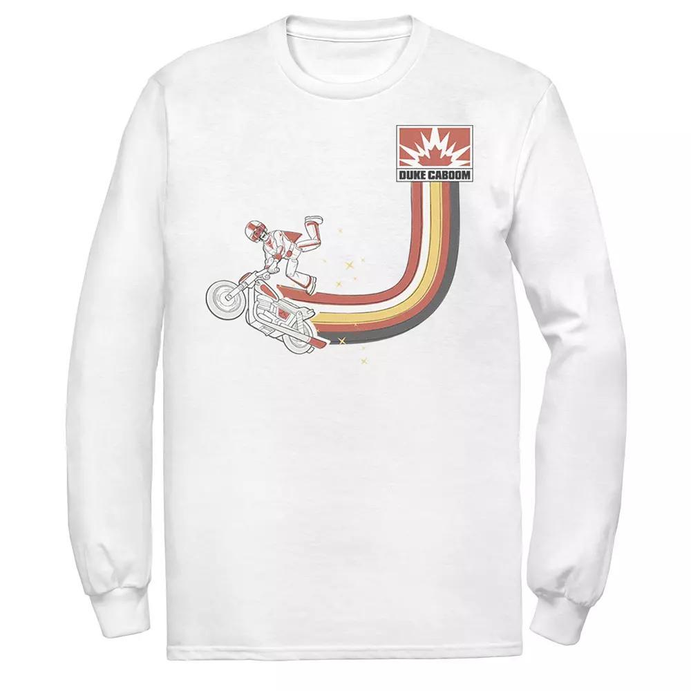 Men's Disney/Pixar Toy Story Duke Caboom Retro Tee, Size: Large, White Product Image