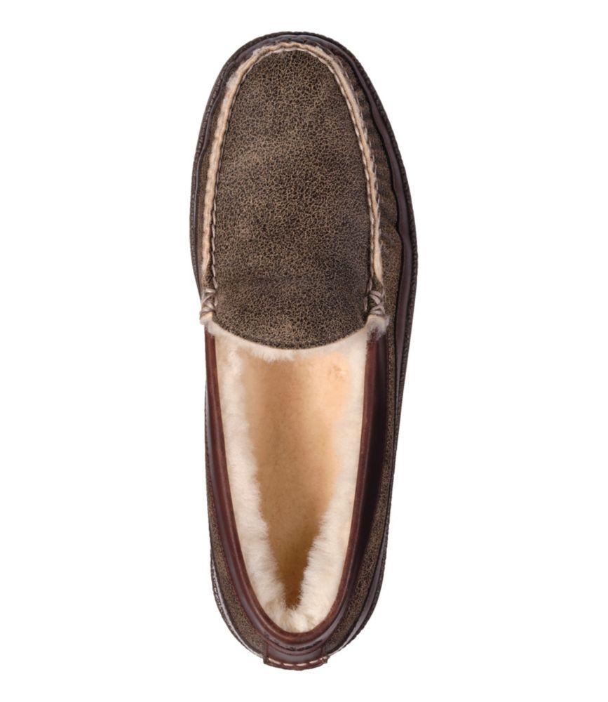 Men's Lodge Moc Vibram® Slippers, Shearling Product Image