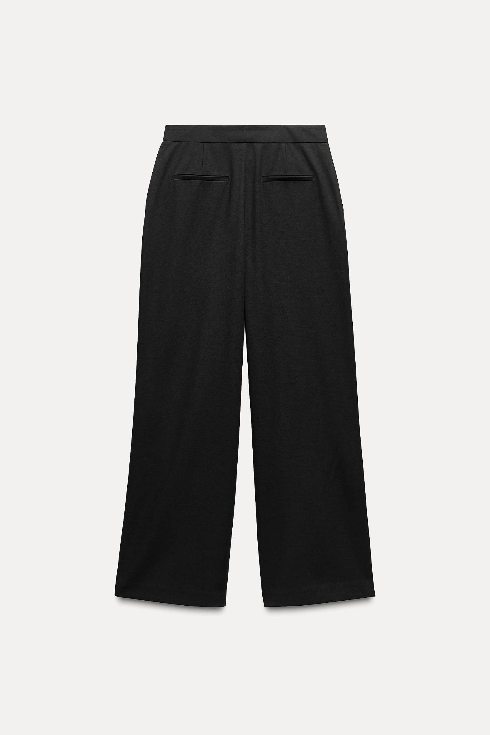 WIDE LEG SLIT PANTS Product Image