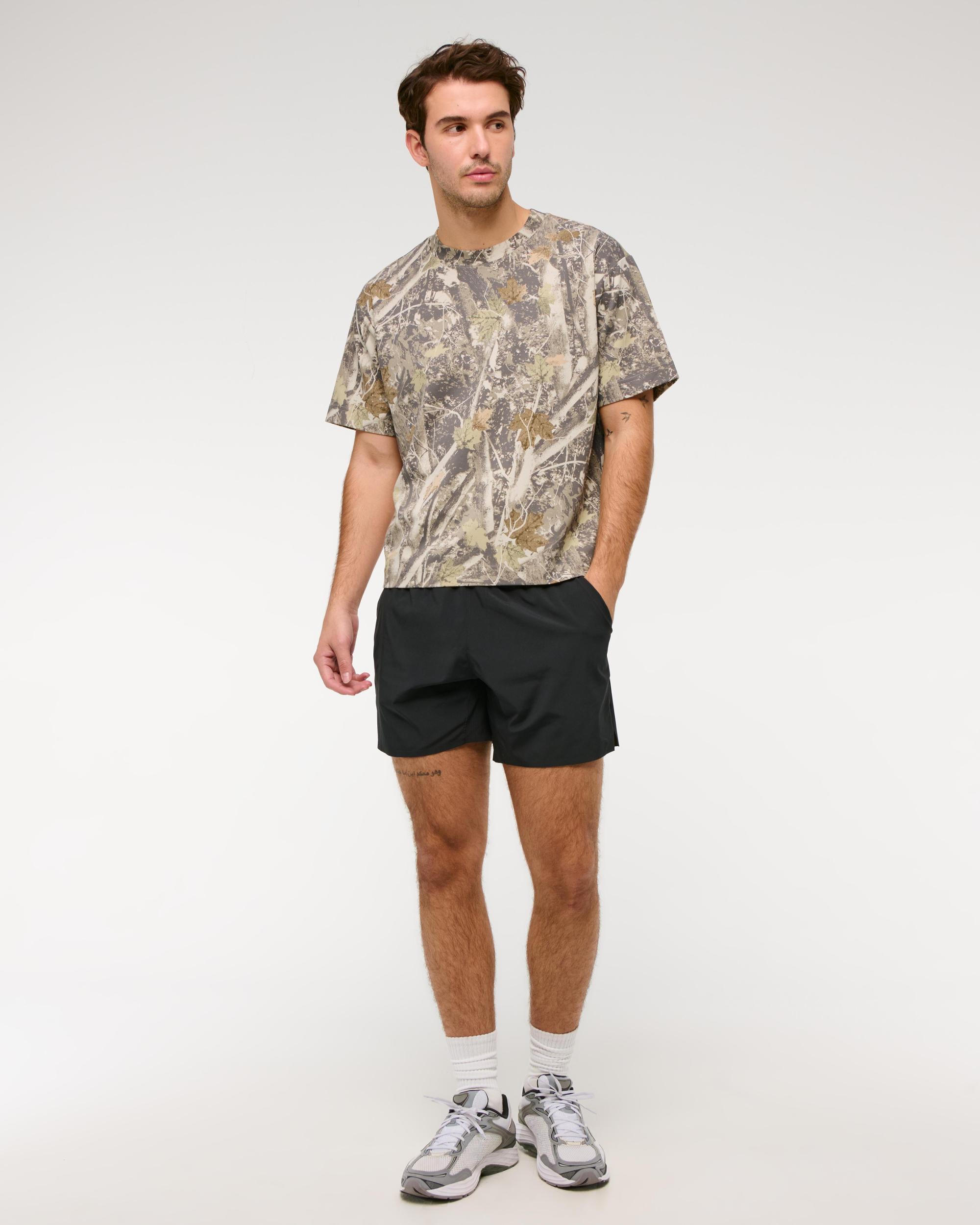YPB Active Cropped Heavyweight Cotton Tee Product Image