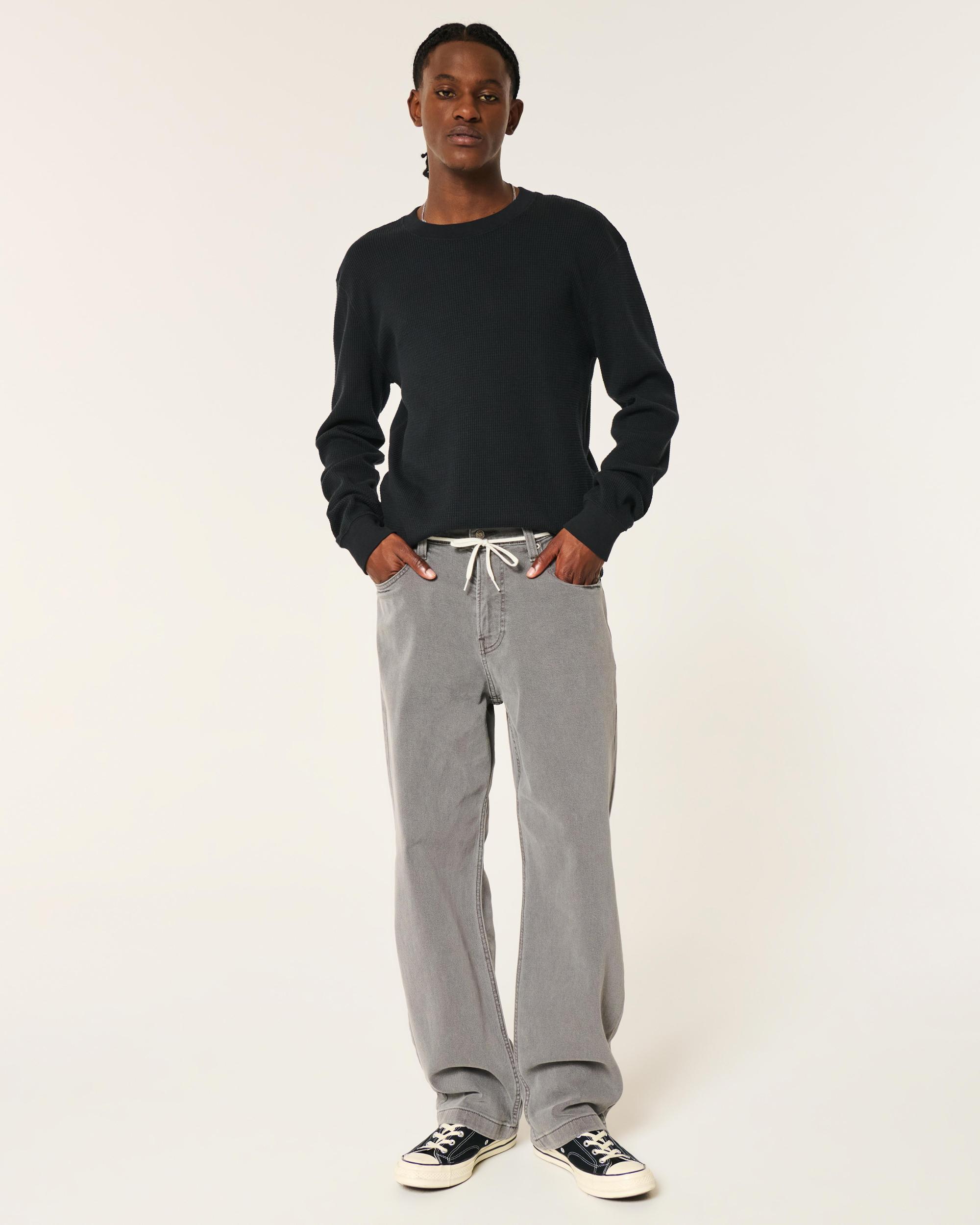 Long-Sleeve Thermal Crew T-Shirt Product Image