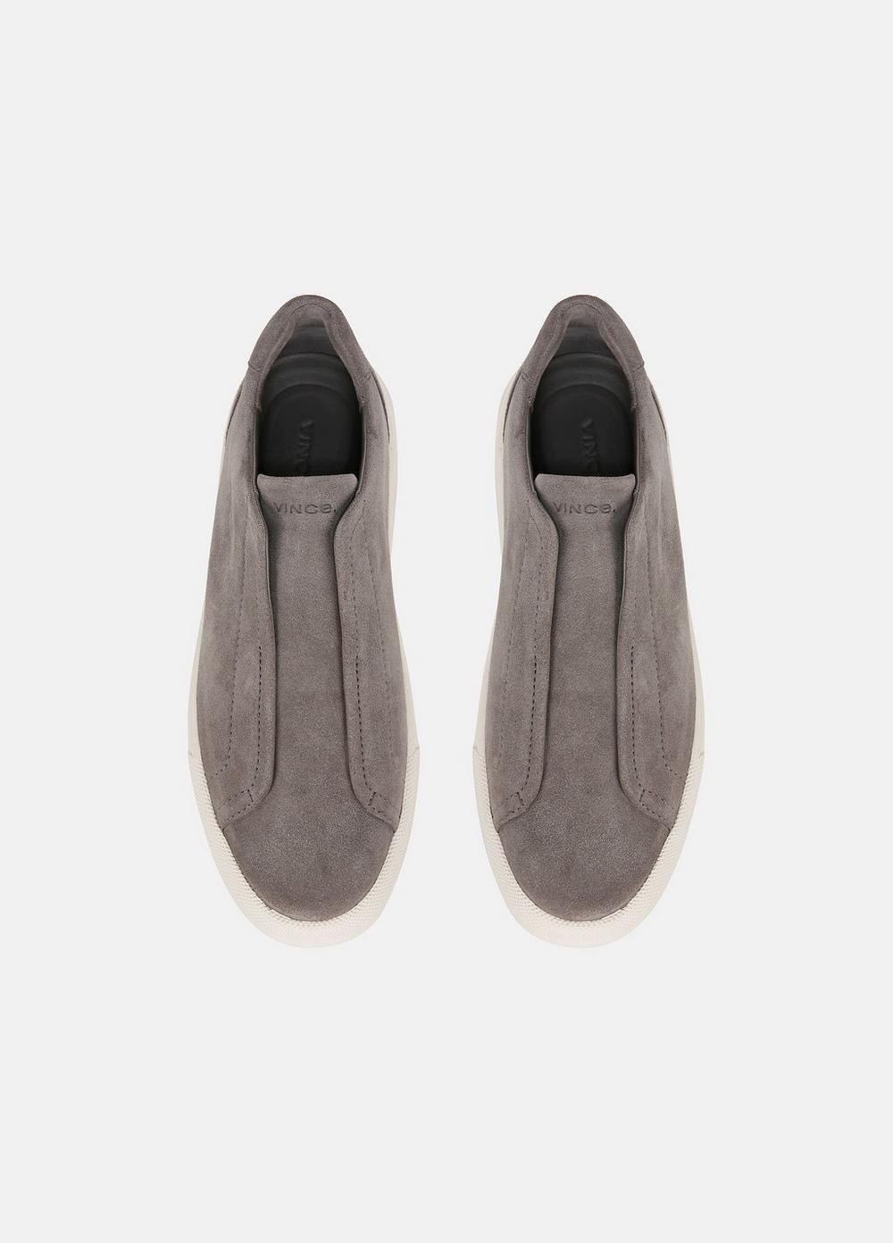 Mens Lakewood Suede Sneaker, Smoke Grey, Size 7 Vince Product Image
