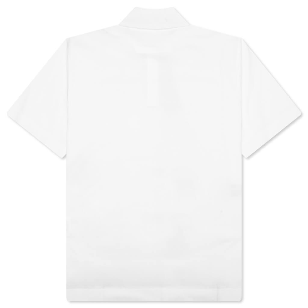Polo in Cotton With 4G Detail - White Male Product Image