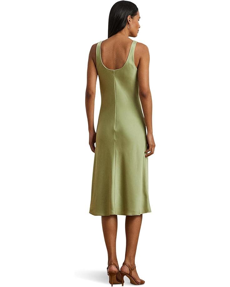 Polka-dot Satin Charmeuse Slip Dress Product Image