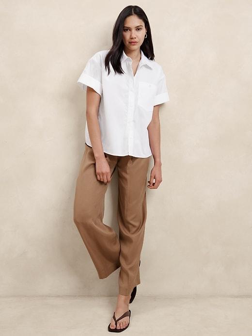 Pocket Poplin Shirt Product Image