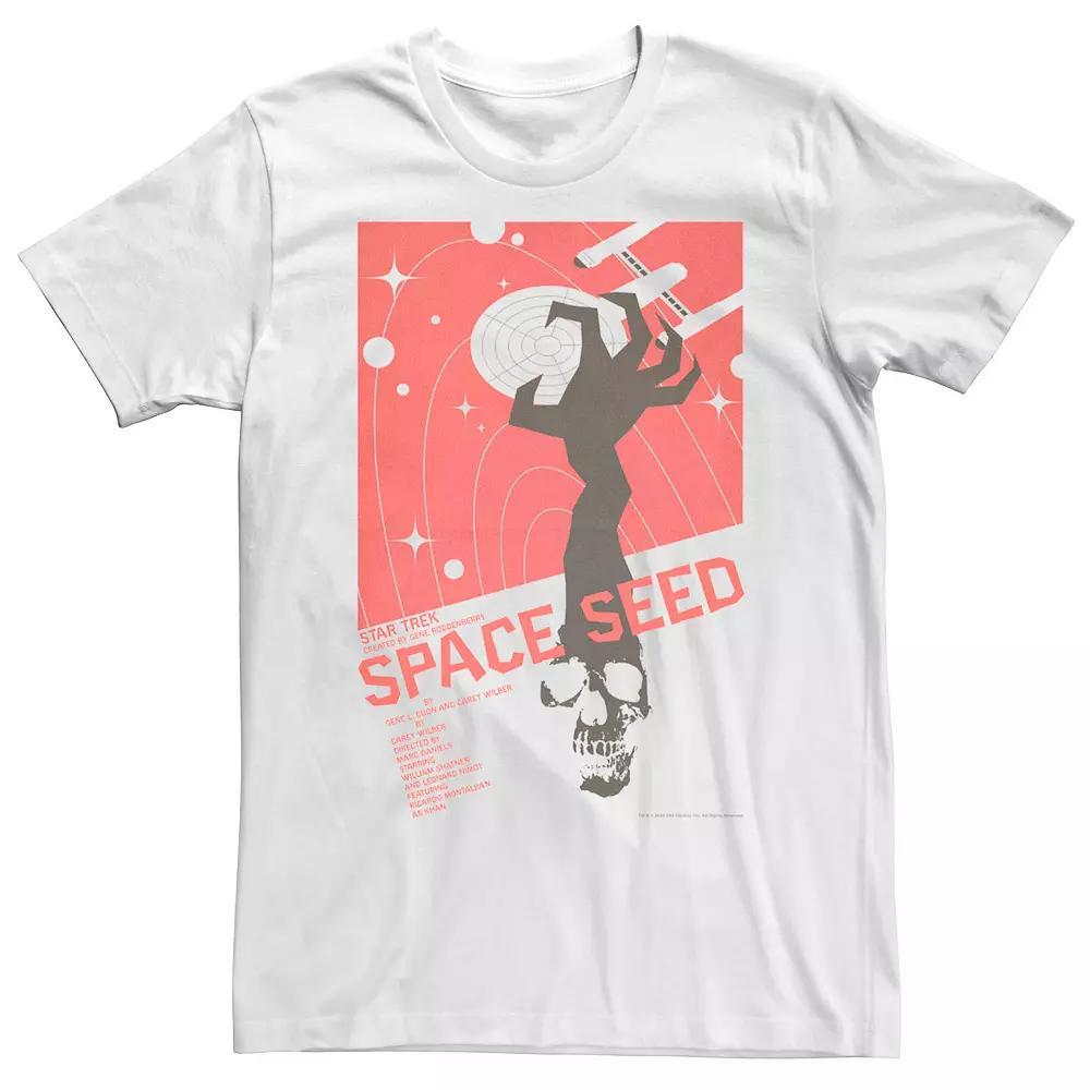 Men's Star Trek Original Series Space Poster Tee, Size: XXL, White Product Image