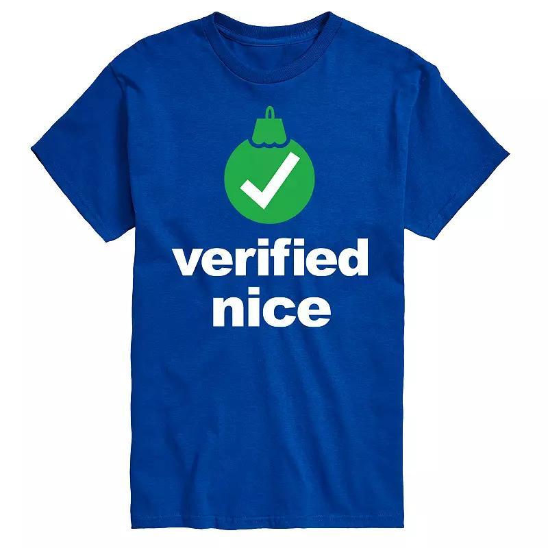 Mens Verified Nice Graphic Tee Product Image