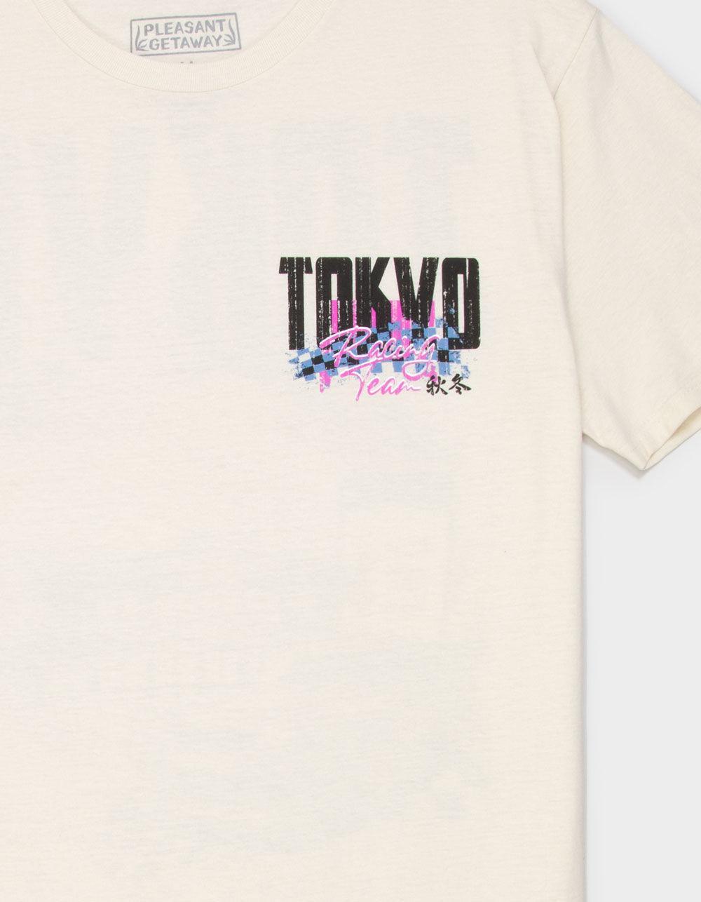 PLEASANT GETAWAY Tokyo Mens Tee - NATURAL Product Image