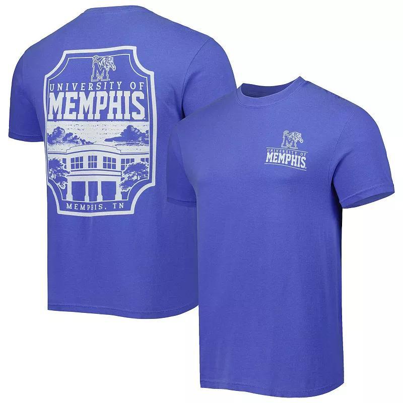 Mens Royal Memphis Tigers Logo Campus Icon T-Shirt Product Image