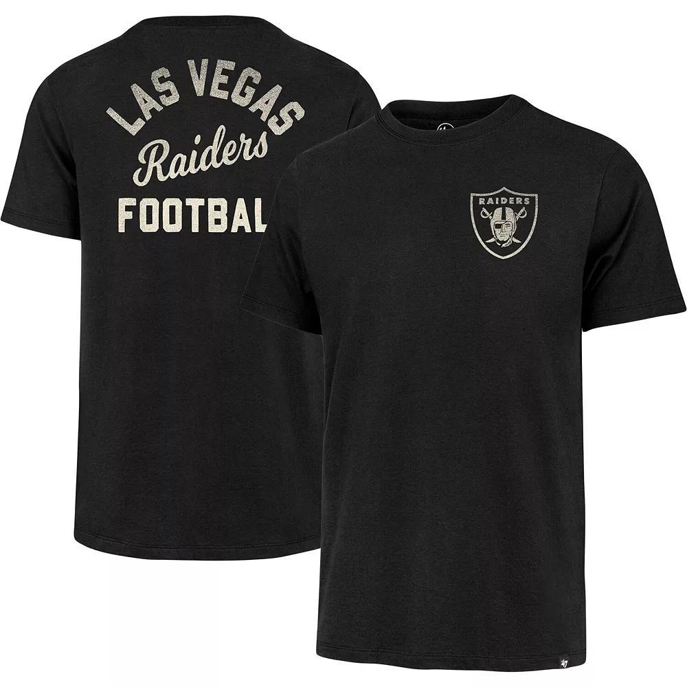 Men's '47 Black Las Vegas Raiders Turn Back Franklin T-Shirt, Size: Medium, Lvr Black Product Image