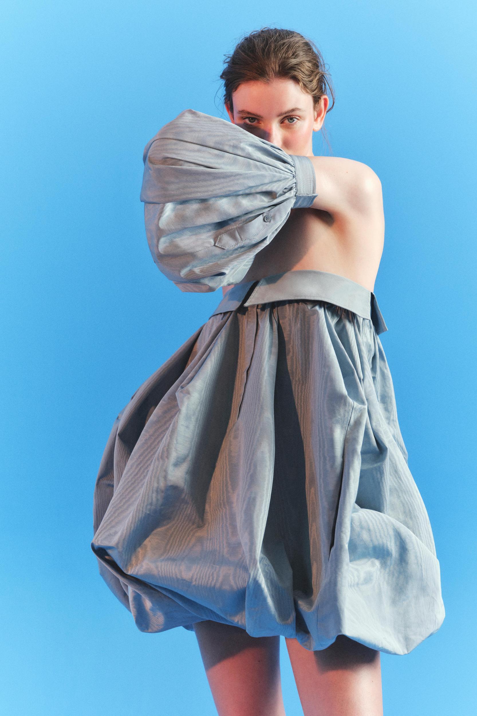 BALLOON DRESS WITH SLEEVES ZARA ICONS LIMITED EDITION Product Image