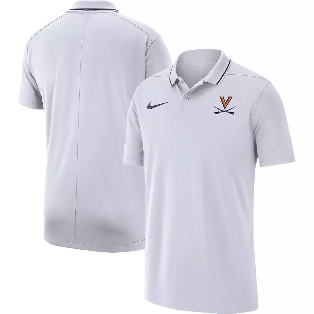 Men's Nike White Arkansas Razorbacks Coaches Performance Polo, Size: 3XL Product Image