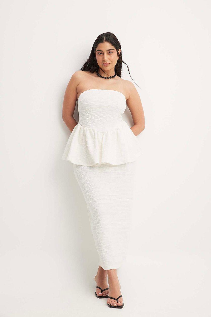 Tweed Tube Top Product Image
