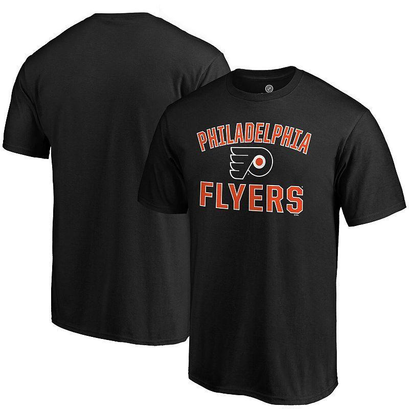 Mens Fanatics Branded Black San Jose Sharks Team Victory Arch T-Shirt Product Image