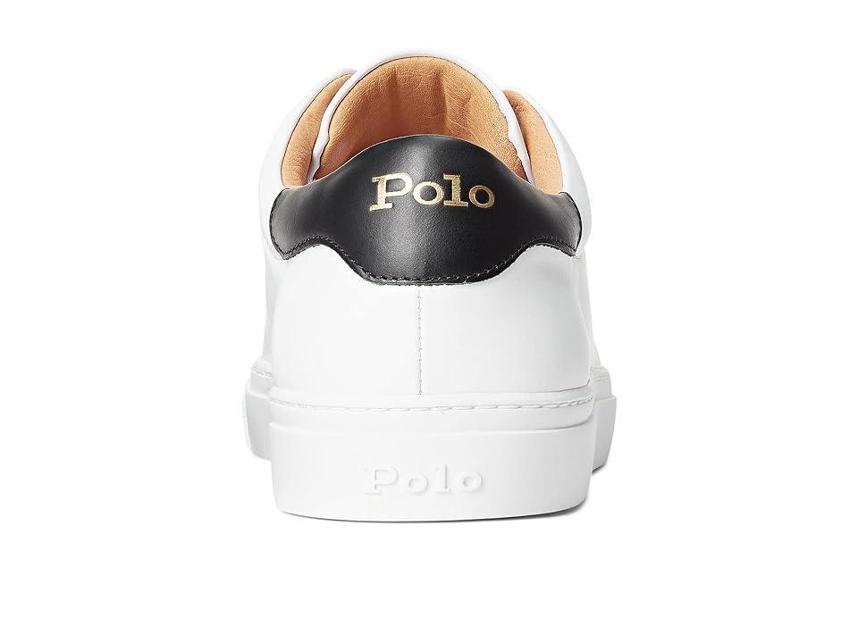 Polo Ralph Lauren Mens Jermain Leather Sneakers Product Image