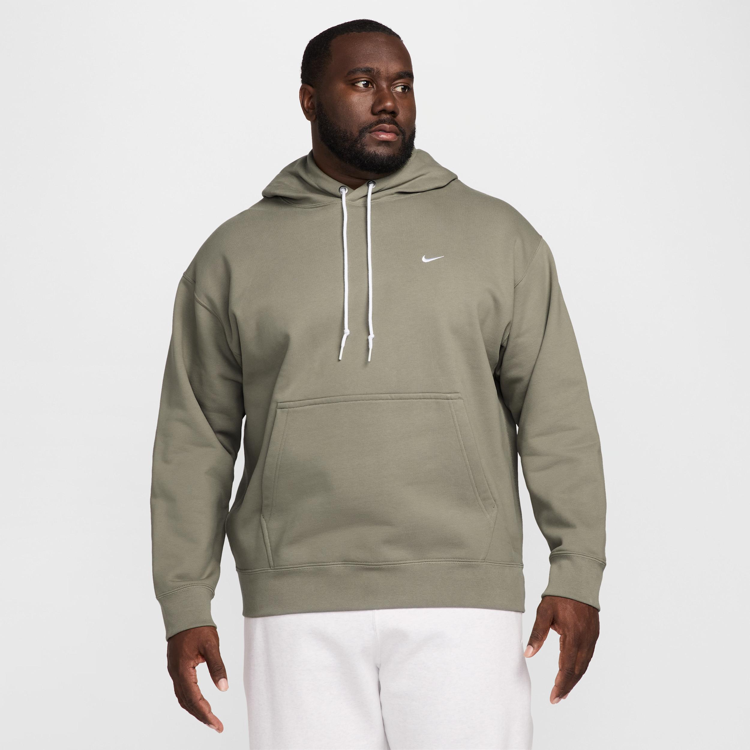 Nike Men's Solo Swoosh Fleece Pullover Hoodie Product Image