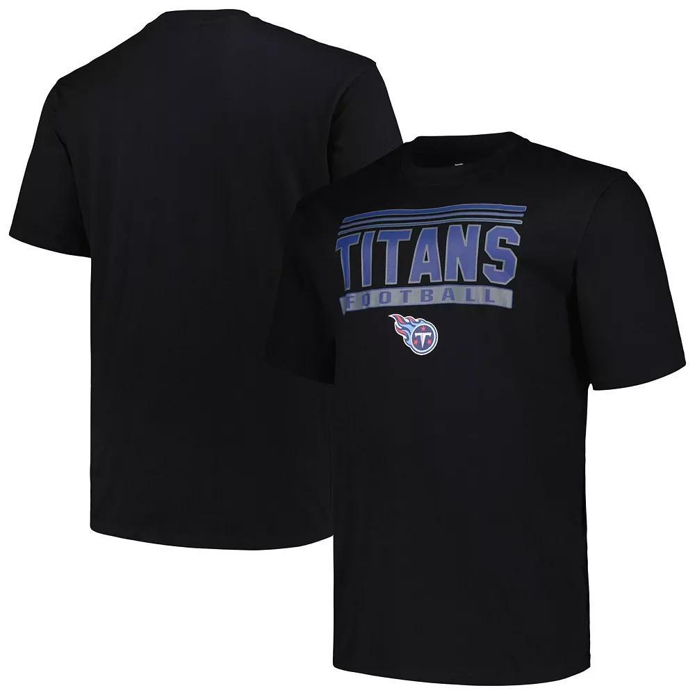 Mens Fanatics Branded Tennessee Titans Big & Tall Pop T-Shirt Product Image