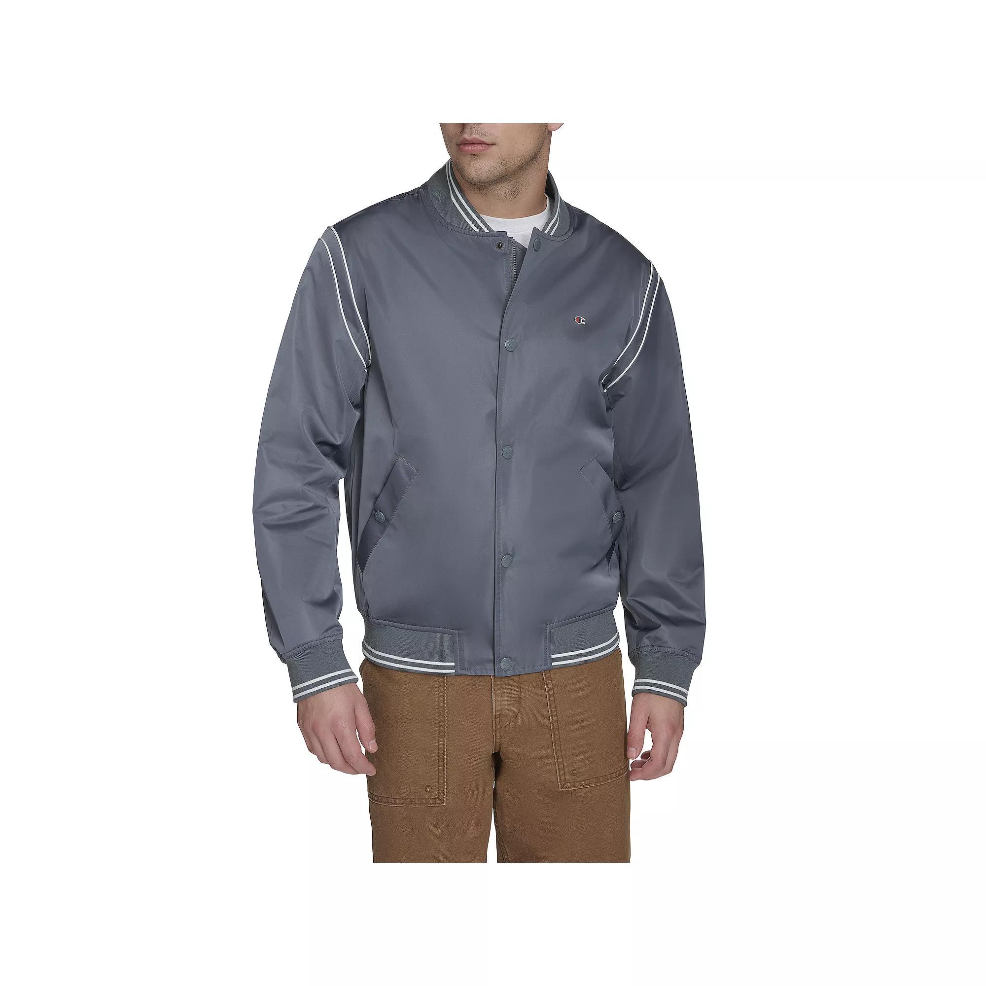 Men's Champion® Lightweight Varsity Jacket, Size: XL, Blue Product Image