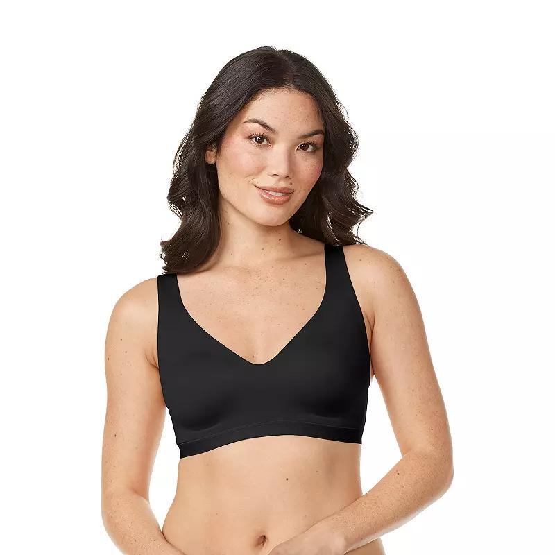 Warners Cloud 9® Super Soft, Smooth Invisible Look Wireless Lightly Lined Comfort Bra RM1041A, Women's, Size: 3XL, Black Product Image